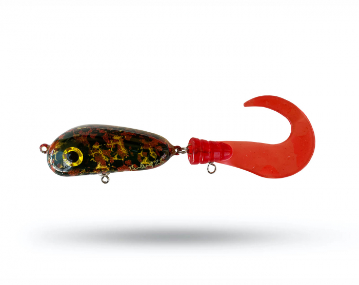 Brunnberg Lures BB Tail Mini - Red MotorOil Burbot i gruppen Fiskedrag / Tailbeten hos Örebro Fiske & Outdoor AB (BB Mini Red MotorOil)